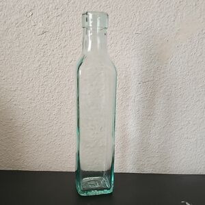 Vibtage Green Glass Bottle